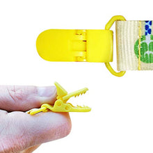 Carica l&#39;immagine nel visualizzatore di Gallery, M&amp;Z Ecolife Clip Ciuccio Catena Per Catenella Portaciuccio Per... - Ilgrandebazar