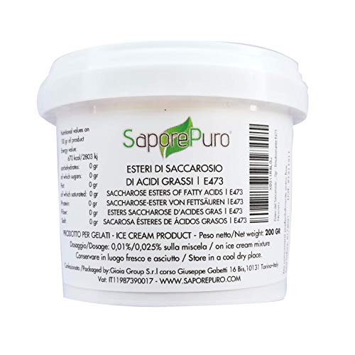 ESTERI DEL SACCAROSIO - Sucresteri- Esteri degli zuccheri acidi grassi...