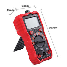 Carica l&#39;immagine nel visualizzatore di Gallery, CAMWAY Multimetro Digitale 6000 Conta Vero RMS Auto Ranging NCV AC/DC... - Ilgrandebazar