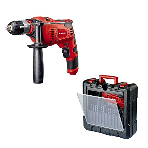 Einhell TC-ID 1000 Kit Trapano a Percussione, 3000 RPM, 1010 W, 240 V, Rosso - Ilgrandebazar