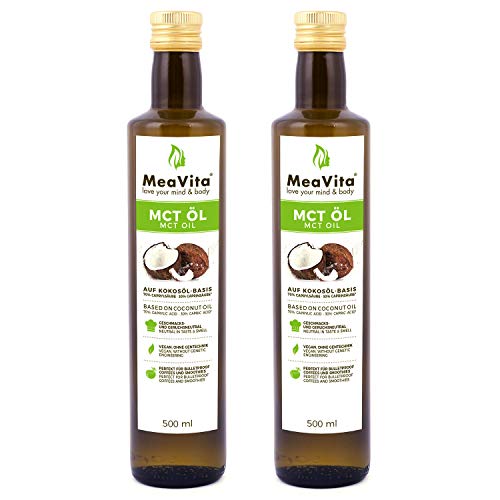MeaVita - Olio MCT, qualità premium, 2 x 500 ml - Ilgrandebazar