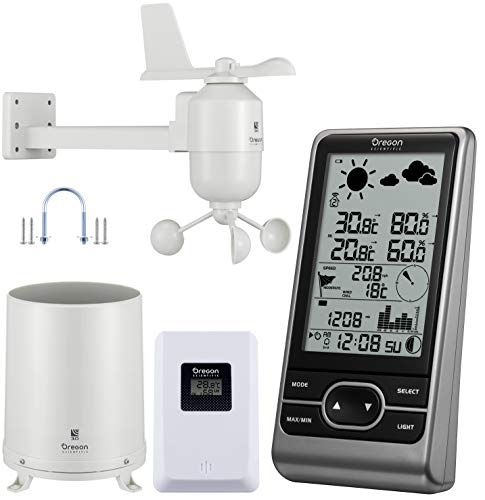 Oregon Scientific WMR86NX Stazione Meteo Professionale con Display Bianco e...