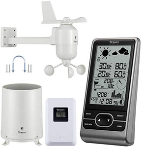 Oregon Scientific WMR86NX Stazione Meteo Professionale con Display Bianco e...