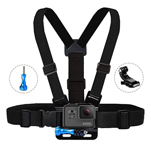 MiPremium pettorale compatibile con GoPro Hero 8 7 6 5 4 3 3+ 2 Fusion...