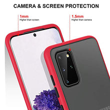 Carica l'immagine nel visualizzatore di Gallery, YATWIN Serie Antiurto, Cover Compatibile per Samsung Galaxy S20 Plus, Rosso