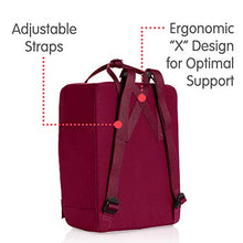 Carica l&#39;immagine nel visualizzatore di Gallery, Fjällräven Kånken, Zaino Unisex-Adulto, 27x38x13 Centimeters (W x H x L) Plum