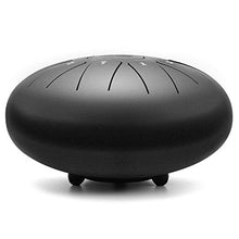 Carica l&#39;immagine nel visualizzatore di Gallery, Moukey 10&quot; Steel Tongue Drum a 11 note Strumento a percussione in acciaio... - Ilgrandebazar