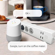 Carica l'immagine nel visualizzatore di Gallery, meross Ciabatta Intelligente Multipresa Wifi Smart 3 Prese AC 4 Porte USB,...