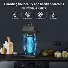 Carica l&#39;immagine nel visualizzatore di Gallery, PALONE Lampada Antizanzare Elettrica, 20W 4500V UV Lampada Repellente Zanzare, Impermeabile IPX4 Trappola Zanzare Elettrico Per Campeggio, Giardino, Interni ed Esterni, Silenzioso e Sicuro
