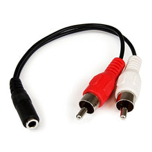 Carica l&#39;immagine nel visualizzatore di Gallery, StarTech.Com Cavo Adatattore Audio Stereo con Presa Mini Jack Femmina da 3.5...