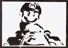 Carica l&#39;immagine nel visualizzatore di Gallery, Poster Mario Kart Handmade Graffiti Street Art - Artwork
