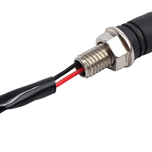 Proster MY214, Indicatori di direzione a LED, impermeabili, DC 12V, Nero, 4...
