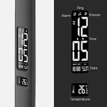 Carica l&#39;immagine nel visualizzatore di Gallery, WILIT U13 Lampada da Scrivania LED 9W, 5 Livelli Dimmerabili 3 Modalità Nero - Ilgrandebazar