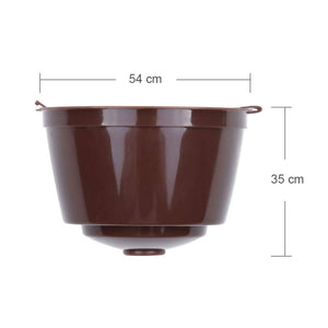 Lictin Capsule per caffè ricaricabili capsule dolce 3 Pack, Marrone(3 Pezzi) - Ilgrandebazar