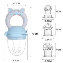 Carica l'immagine nel visualizzatore di Gallery, Faburo 2pcs Ciuccio Frutta per Bambini Alimenti + 9pcs in...