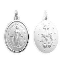 Carica l&#39;immagine nel visualizzatore di Gallery, Ciondolo a forma di medaglia con immagine della Madonna Immacolata dei... - Ilgrandebazar