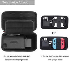 Carica l'immagine nel visualizzatore di Gallery, Bestico Custodia per Nintendo Switch, Case da viaggio con 10 supporti per...