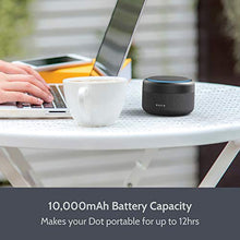 Carica l&#39;immagine nel visualizzatore di Gallery, Batteria per Echo Dot 3a Generazione - Base Portatile 12 Ore di Nero