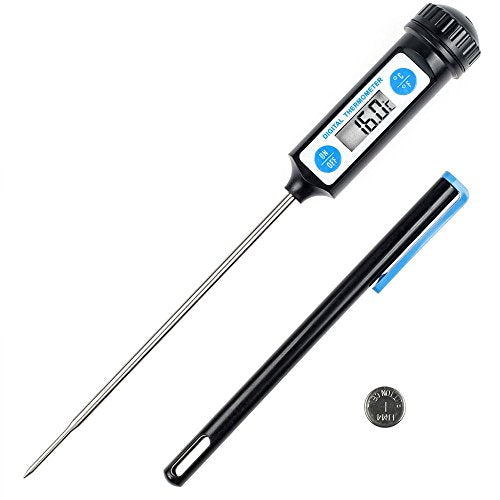 Anpro Termometro Cucina Digitale - Termometri Pentole con Sonda Lunga e...
