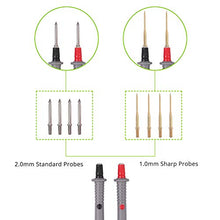 Carica l&#39;immagine nel visualizzatore di Gallery, LiNKFOR Kit 16pz Puntali Clip Alligatore Apertura Massima 30mm 10A Test - Ilgrandebazar