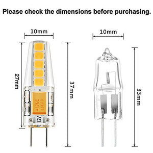 Kohree 10 Pezzi Lampadina LED G4 2W Lampadine Alogena 20W Bianca Calda 2900K... - Ilgrandebazar