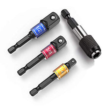 Carica l&#39;immagine nel visualizzatore di Gallery, METAKOO Adattatore a Bussola, Esagonale, 1/4&quot;, 3/8&quot;, 1/2&quot;,... - Ilgrandebazar