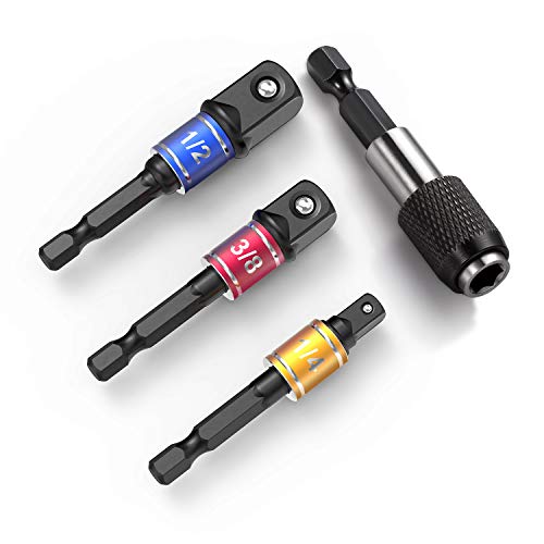 METAKOO Adattatore a Bussola, Esagonale, 1/4