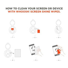 Carica l&#39;immagine nel visualizzatore di Gallery, Whoosh! Screen Shine - Salviette Antimicrobiche Monouso, Adatte per Ogni...