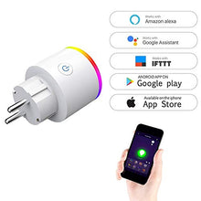 Carica l&#39;immagine nel visualizzatore di Gallery, Presa Intelligente EMC Italy | Spina WiFi con LED RGB e Monitor Consumo...