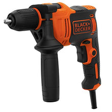 Carica l&#39;immagine nel visualizzatore di Gallery, BLACK+DECKER BEH710K-QS Trapano a Percussione a Filo Compact, 4 Extra 710W