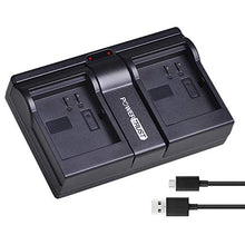 Carica l&#39;immagine nel visualizzatore di Gallery, PowerTrust VMA4410 - Caricabatterie veloce doppio con cavo USB per Arlo Pro...