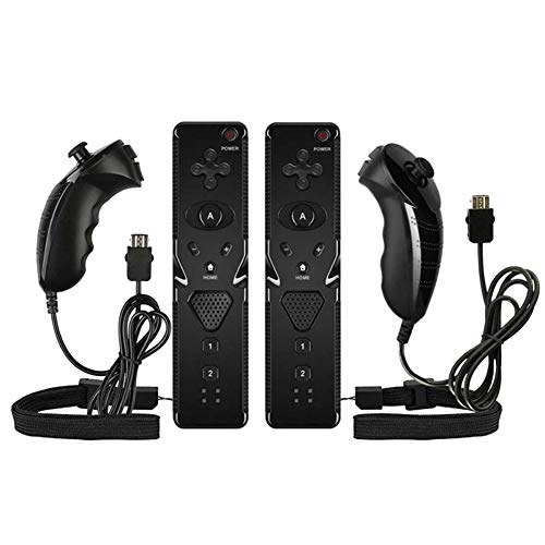 JFUNE 2 Paia Wii Telecomando e Nunchuckcon Controller e telecomandi wii set