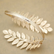 Carica l&#39;immagine nel visualizzatore di Gallery, RechicGu greco Roman Laurel Leaf braccialetto bracciale Vintage Gold