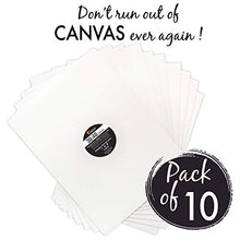 Carica l&#39;immagine nel visualizzatore di Gallery, Zenacolor - Set di 10 Tele Cartonate per 10 (30 x 40 cm) - Ilgrandebazar