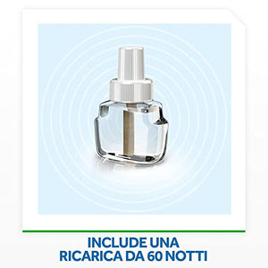 Raid Liquido Elettrico Antizanzare Comuni e Tigre, Ricarica, Fragranza Fiori d'Arancio, 1 Confezione da 1 Ricarica da 36ml, 60 Notti
