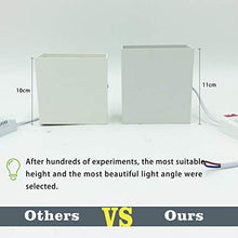 Carica l&#39;immagine nel visualizzatore di Gallery, Lampada da Parete Led Interno, 2 Pezzi 12W Bianco Caldo LED Applique - Ilgrandebazar