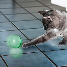 Carica l'immagine nel visualizzatore di Gallery, Weesey - Palla elettrica per gatti, giocattolo interattivo a 360 Verde 1