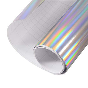 VINYL FROG Adesivo in Vinile per Auto, Colore Argento olografico,...