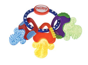 Nuby Chiavi Massaggiagengive IcyBite Con Gel PureIce 3m+ 1 Pezzo multicolore - Ilgrandebazar