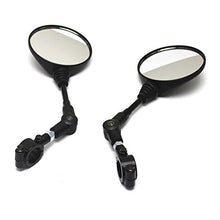 Carica l&#39;immagine nel visualizzatore di Gallery, KKmoon 1 Pair Specchio Moto Universale in Lega di Alluminio Specchietto... - Ilgrandebazar