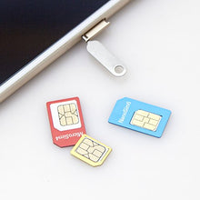 Carica l&#39;immagine nel visualizzatore di Gallery, Helect Adattatore SIM Card, Kit 5-in-1 per Carte SIM... - Ilgrandebazar