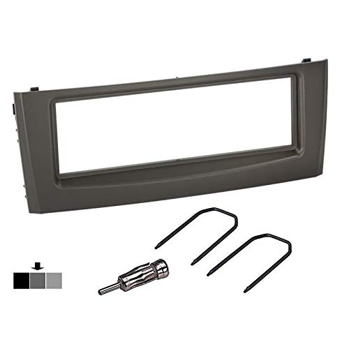 Sound Way Kit Montaggio Autoradio, Mascherina 1 DIN, Adattatore Antenna,... - Ilgrandebazar