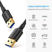 Carica l'immagine nel visualizzatore di Gallery, UGREEN Cavo USB 3.0 Tipo A Maschio a A Super Speed 5Gbps 0,5M - Ilgrandebazar