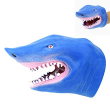 Carica l&#39;immagine nel visualizzatore di Gallery, STOBOK Shark Hand Puppet Toy Simpatico Role Play per Bambini...
