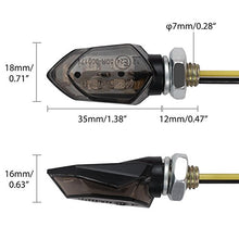 Carica l&#39;immagine nel visualizzatore di Gallery, Justech 4PZ Indicatori di Direzione 4 X 5 LED Mini Frecce Lampada 4 x 5LED - Ilgrandebazar