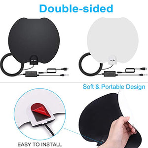 TS-ant Antenna TV da Interno HD Digitale con Amplificatore di Segnale... - Ilgrandebazar