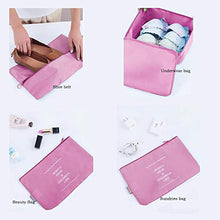 Carica l'immagine nel visualizzatore di Gallery, DoGeek - 7pack Organizer Valigia Cubi Organizzatori 8 Pcs Rosa