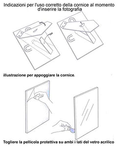 Cornici per foto in legno 13x18cm con scritto A 60 Anni si è più Giovane, da...