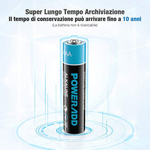 Carica l'immagine nel visualizzatore di Gallery, POWERADD Batterie Alcaline AAA Confezione da 20 Pile Stilo 1.5V AAA*20