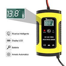 Carica l'immagine nel visualizzatore di Gallery, NWOUIIAY Caricabatteria Auto di Carica 6A/12V Multi Protezioni Carica...